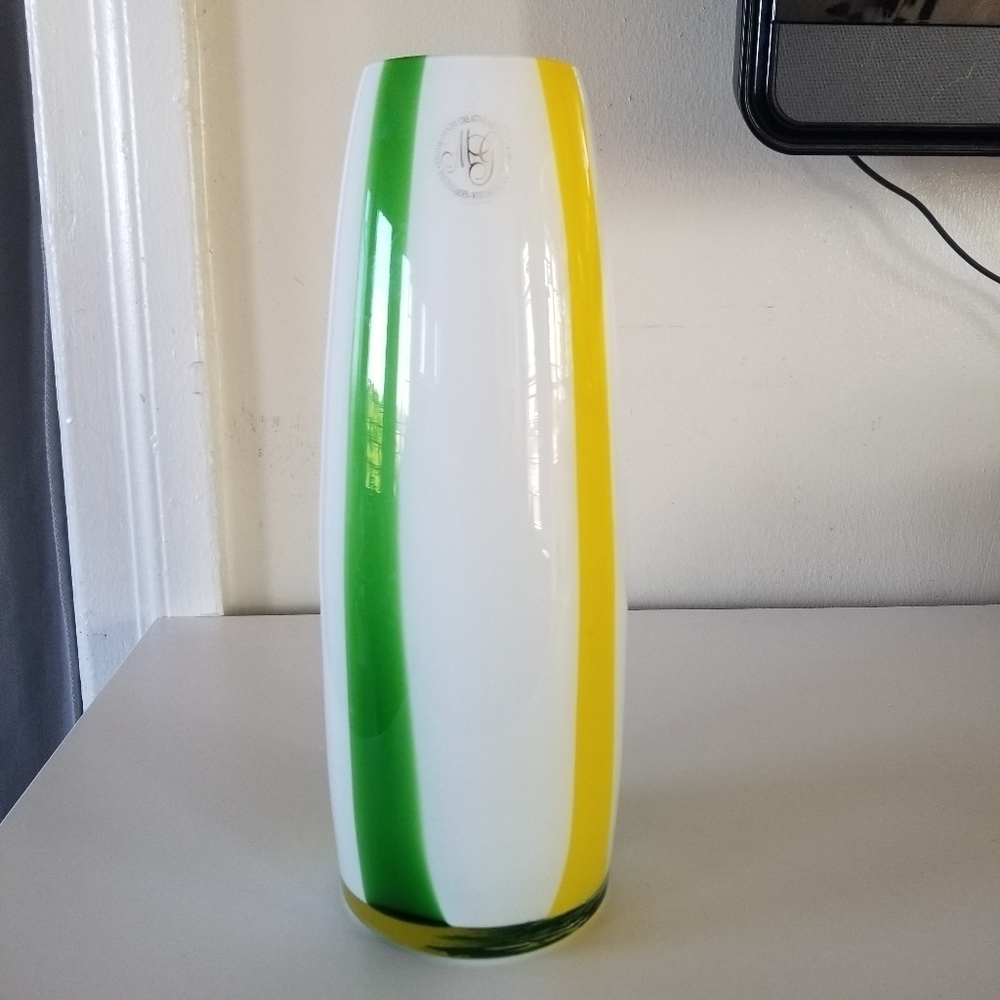 Margie's Garden | Hand Blown Vase
